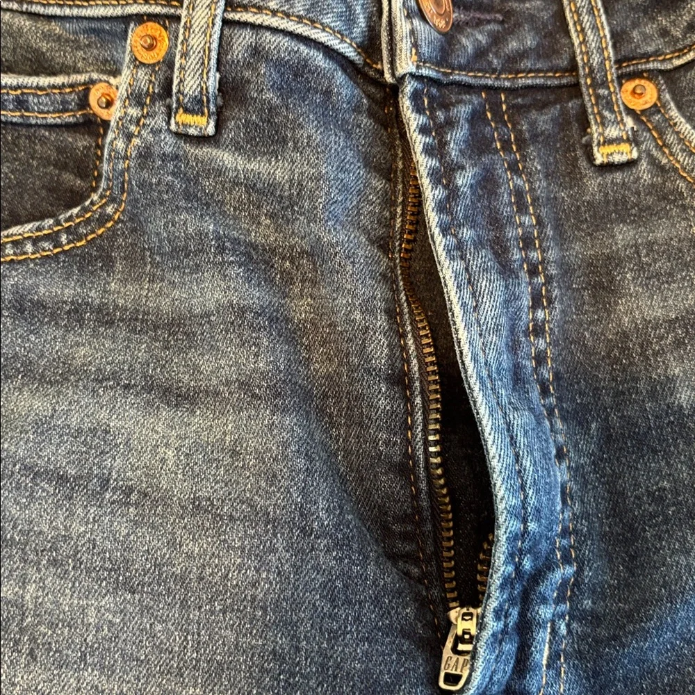 GAP VINTAGE SLIM SKY HIGH DARK WASH JEANS in Size 28/6R - Picture 5 of 7